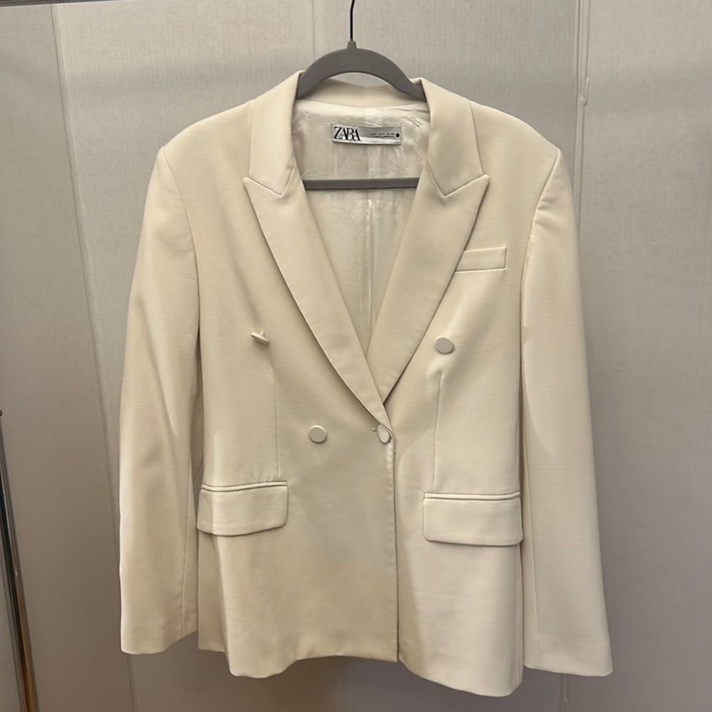 Zara Double Breasted Blazer